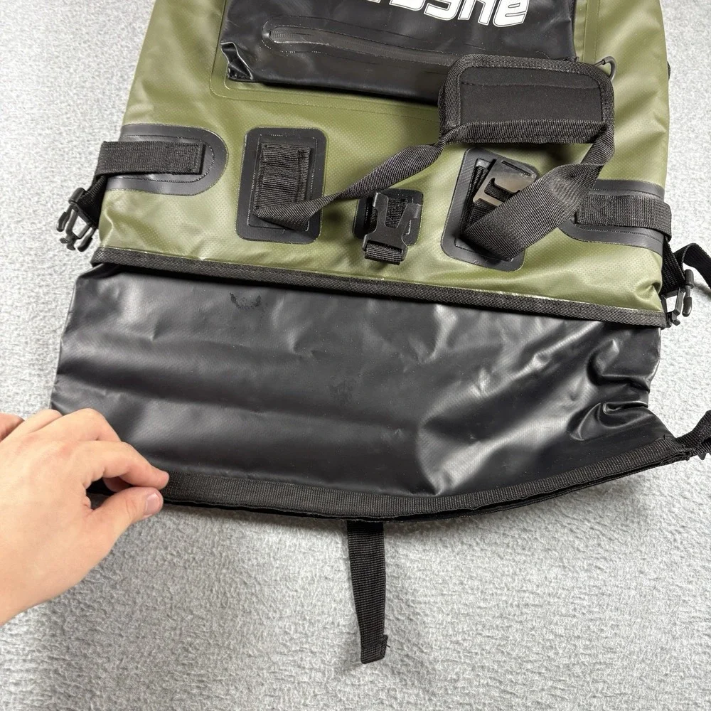 Buffalo Gear Backpack Cooler Waterproof Insulated Soft Side Olive Green Fishing